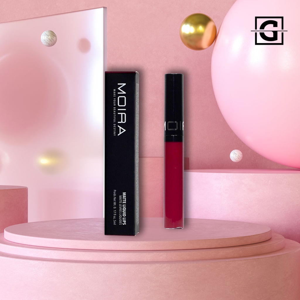 MOIRA LABIAL LIQUIDO MATTE INDELEBLE 001 ROYAL