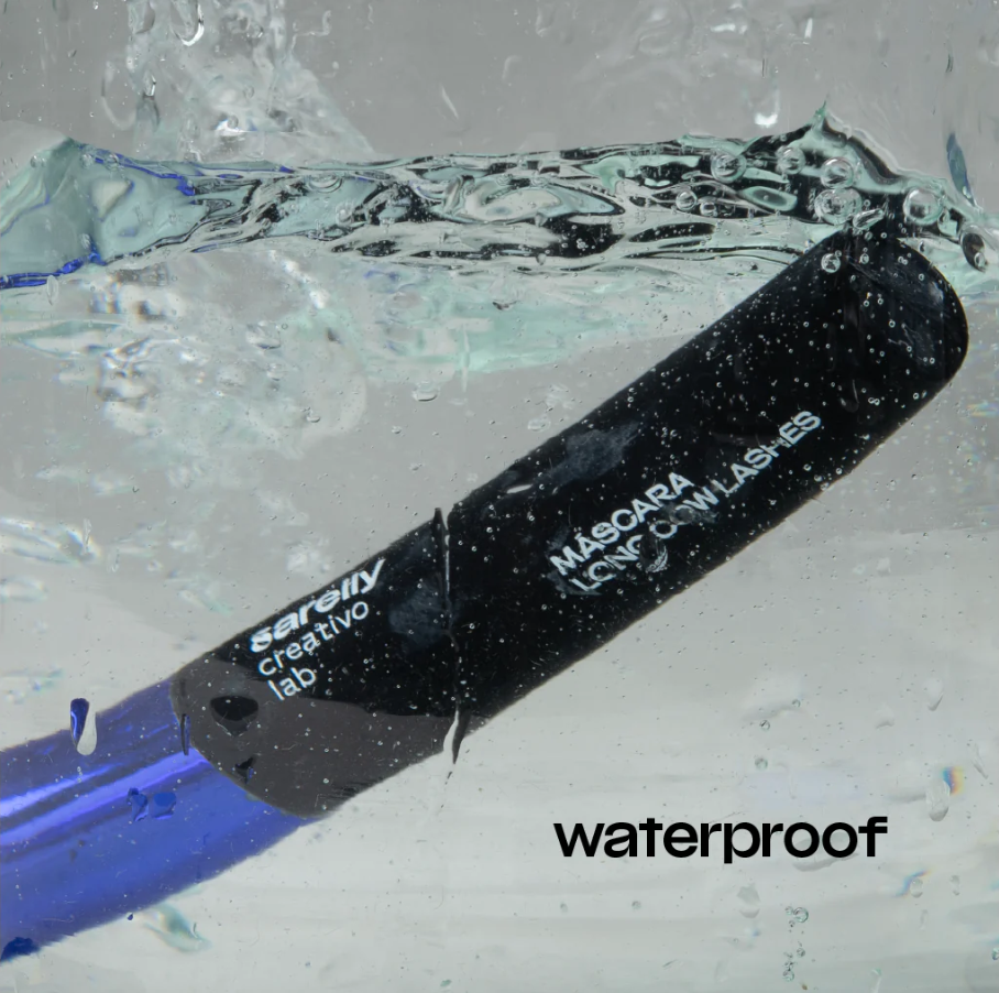 SARELLY MASCARA PARA PESTAÑAS WATERPROOF ALARGADORA LONG COW LASHES