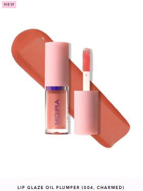 MOIRA LABIAL HIDRATANTE LIP GLAZE OIL PLUMPER 04 CHARMED